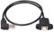 Sreuyong USB 2.0 B Male to USB B Female Socket Printer Panel Mount Extension Cable 50cm