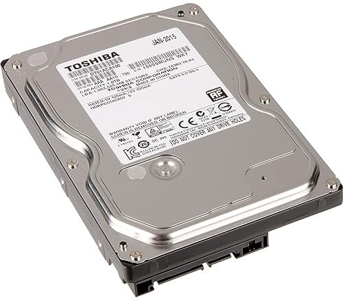 Toshiba Dell 1TB Interne Festplatte DT01ACA100 13,5 Zoll HDD SATA 6 Gb/s 7200RPM (Generalüberholt)