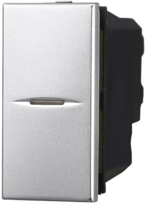 1 MODULO INVERTITORE 16A, GRIGIO, COMPATIBILE CON BTICINO AXOLUTE, MODULI E FRUTTI 100% COMPATIBILI, MATERIALI DI ALTA QUALITA'