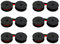 Kompatible Twin Spool Tintenband Kompatibel mit Olivetti GR4 1004 FN Schreibmaschinen in Rot und Schwarz von Lot 6 Printerfield