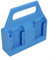 Robust Battery Holder for DeWalt 14V/18V for Workbenches and Garages (blue)