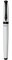 Platignum Studio White Fountain Pen with Blue Ink in Gift Box (Black Ink Refill Included) [Pack of 1] Ref: 50299