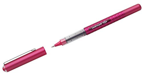 Faber-Castell uni-ball 148178 - Tintenroller uni-ball Eye Design, 0,4 mm, weinrot, 1 Stück