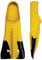 FINIS, Pinne da allenamento Z2 Zoomers Gold, colore Giallo/Nero, taglia H, EU 45-46