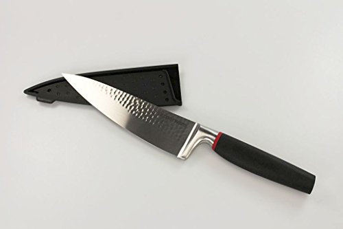 TUPPERWARE Z03 Coltello Chef Arrosti Chef Series Pro Nero Rosso