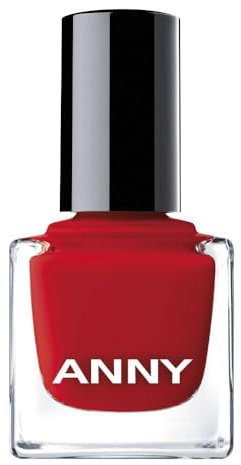 ANNY Nail Polish – Hochwertiger Farb-Nagellack mit langanhaltendem Glanz, splitterresistent und schnelltrocknend, Farbe: Women in Red - 15 ml