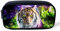 Umarmungen Idee Animal Muster Bleistift Stift Etui Stationery Tasche Schulbedarf 22x4.5x11cm Galaxy Tiger