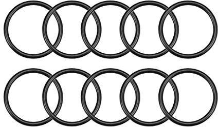 sourcing map 10Stk. Nitrilkautschuk O-Ringe 29mm AD 24mm ID 2,5mm Breite metrische Dichtungsring Dichtung