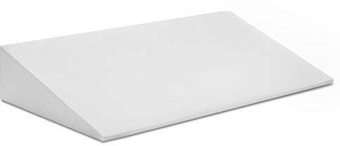 sleepling Keilkissen, Reflux Kissen für Bett und Sofa, Matratzenkeil für Erwachsene, Betterhöher, 45 x 100 x 15 cm, ohne Bezug, Ökotex 100, Made in EU