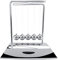 Oumefar Educational Science Gadget Newton Pendulum,Funny Balance Swing Ball Desk Toy Gadget Stainless Steel Ball for Relive Stress
