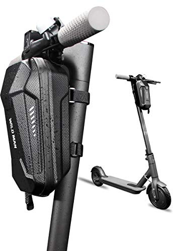 Reyzauyr E Scooter Zubehör, E Scooter Tasche, 2L Roller Tasche Front Tube Bag Groß Lenkertasche Wasserfest, Vordertasche für Elektroroller Xiaomi MI Mijia M365/M365 Pro/Sedway ES/Ninebot/Faltrad Eva