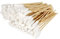 GEFIRE 100 Cotton Swabs for Pets, Haustier Wattestäbchen, Wattestäbchen für Hunde Augen und Nasenschmutzentfernung, Haustier Wattestäbchen, Hunde Wattestäbchen, für Haustiere, Hund, Katze