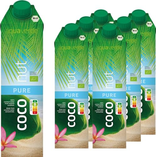 Aqua Verde Coconut Water Concentrate Pur 6 x 1000 ml