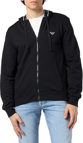 Emporio Armani Herren Iconic Terry Sweater T-Shirt (1er Pack)
