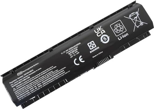 FESTAS PA06 849571-221 849911-850 HSTNN-DB7K Batterie pour Compatible avec HP Omen 17-W000 17-W053DX 17-W033DX 17-W043DX 17-W041ND pour Pavilion 17-AB000 17T-AB200 17T-AB250SA(11.1V 5200mAh)