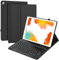JADEMALL Coque Clavier pour iPad Pro 12.9 2017/2015 (1st/2nd Generation), AZERTY Clavier Bluetooth Détachable pour iPad Pro 12.9 2017/2015, Noir