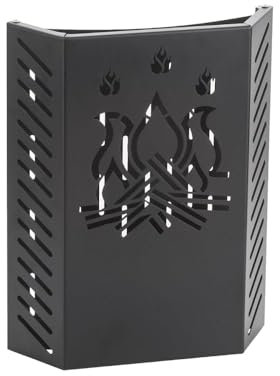 LIMAC Diseño Superka - Protector de bebé ideal para estufas de leña y pellets, protección contra quemaduras de cristal, estufa o chimenea, antiquemaduras para niños y animales, fabricado en Italia