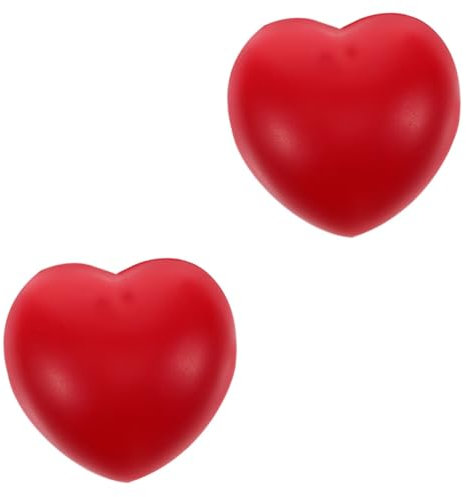 Alasum 8 Stück Love Vent Ball 3D Herzspielzeug Schaumstoff Stressball Niedlicher Stressball Herz Quetschbälle Mini Stressbälle Herz Squishy Langsam Steigendes Herzspielzeug