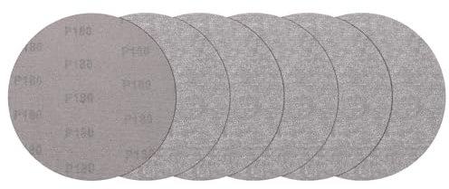 sourcing map Lot de 25 disques abrasifs en maille de 225 mm, grain 180, sans poussière, pour cloison sèche et sol