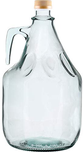 GLASBALLON GÄRBALLON FLASCHE GLASFLASCHE WEINBALLON 3 LITER GLAS BALLON 3L NEU BDG3Z