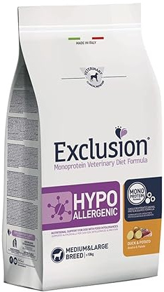 Exclusion Hypoallergenic Medium/Large Breed Ente & Kartoffel 12 kg
