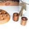 Set rund Holzeierbecher Wood Line | Quailzz®