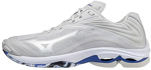 Mizuno Damen Wave Lightning Z6 Walking-Schuh, Antartica Galaxy Silver Violet Blue, 45 EU