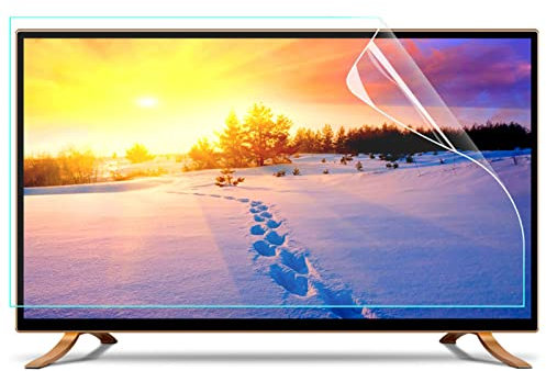 KELUNIS Anti-Lumière Bleue Protecteur D'écran De Télévision, Film Anti-Éblouissement Anti-Rayures Soulager La Fatigue Oculaire pour TV HD LCD, LED, OLED Et QLED 4K,60 (1338 * 756)