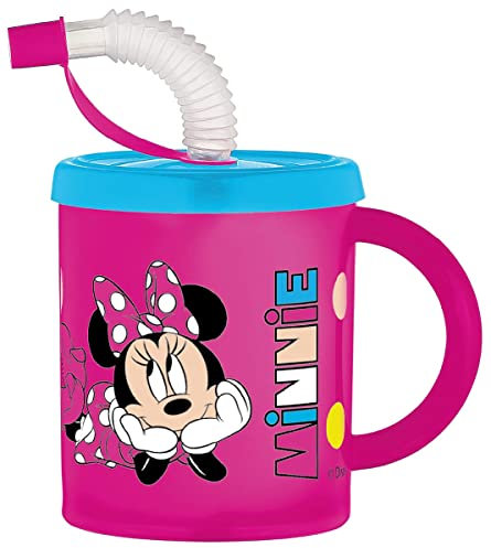 infinite by GEDA LABELS (INFKH) Gobelet Minnie 210 ml avec paille