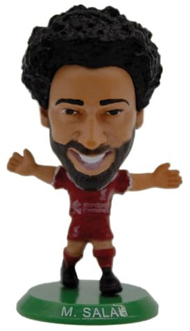 SoccerStarz - Liverpool Mohamed Salah - Home Kit (2024 version) Age 3+