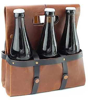 Winkee - Fahrrad Sixpack - Männerhandtasche für Fahrrad I Lustige Geschenke für Männer I Personalisiertes Bier Geschenk für Männer I Vatertagsgeschenk I Camping Zubehör