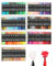 Stylos de Peinture Acrylique, Ensemble de Stylos Pinceaux Aquarelle, Stylos Pinceaux à Double Pointe avec Pointe Fine, Marqueur Artistique, Pointe Souple et Flexible, Stylos de