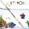 AKKEE Electric Aquarium Vacuum Gravel Cleaner 6 in 1 Fish Tank Gravel Cleaner Automatic Siphon Vacuum Cleaner Kit Filtered Water for Water Changing Wash Sand