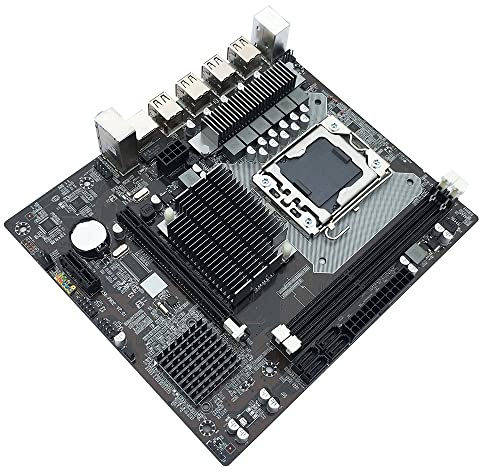 liovitor X58 Haupt Platine LGA 1366 UnterstüTzt DDR3 UnterstüTzung REG ECC Server E5520 X5650 Server Speicher CPU Haupt Platine