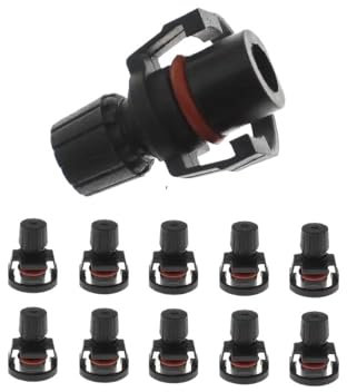 10 STÜCKE 1323.V3 Kühlmittelthermostat-Ablasskappe Kompatibel mit DS 1323V3 Kühlerverschlussstopfen