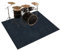 Qesjodfu Schlagzeugteppich 120 x 80 cm Schallschutz Teppich Drum-Teppich Schallschutzmatte Professionelle Drum Teppich Musikinstrumente Bodenmatte rutschfest Schlagzeugteppiche Trommelteppich