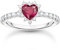 THOMAS SABO Herz-Ring Romance Silber Recyceltes 925 Silber
