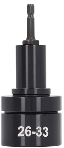 NDNCZDHC Flaschen verschluss maschine Kopf, 26-33mm Flaschen verschluss Kopf kompatibel mit automatischen Verdeckungs maschinen, elektrische Bohrer