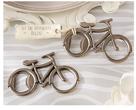 Lote de 20 Abrebotellas BICICLETA en Caja de Regalo - Abridores Detalles Bodas