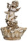 Zimmerbrunnen 34 cm Hoch Engel 13237-1 Springbrunnen Tischbrunnen Brunnen