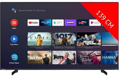 Toshiba TV LED 4K 139 cm 55UA5D63DG - Android TV