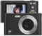 Andoer Appareil photo numérique compact, 4K 48MP Appareil photo, 2,4 Appareil photo numérique Zoom numérique 16X Détection de visage anti-vibration Effet de beauté Détection de mouvement Batterie