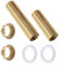 Gbtdoface Monobloc Tap Fixing Kit, Faucet Fixed Foot Screw Cold Hot Water Brass Pipe Nuts Tap Repair Nut Extension (8cm)
