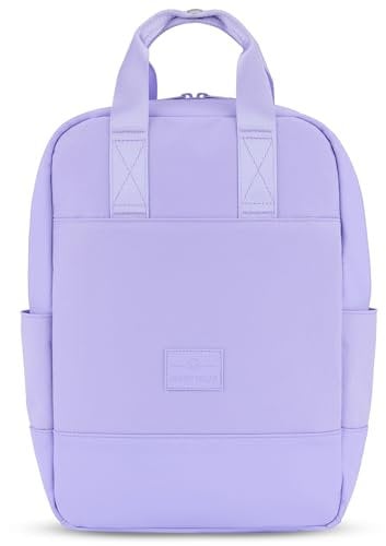 Johnny Urban Rucksack Damen Herren Lila - Jona Medium - Sportlicher Laptop Tagesrucksack für Uni City Schule Sport - Cityrucksack Tasche mit Laptopfach - Wasserabweisend