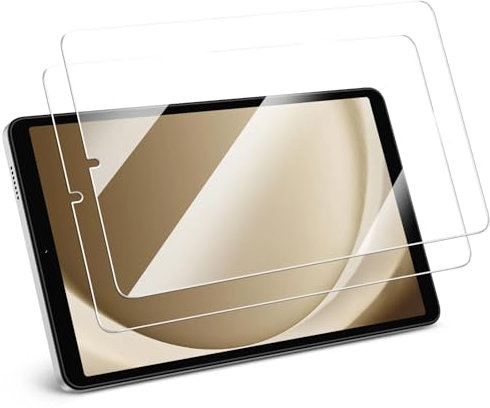 Konduwana 2 Pack Screen Protector for Samsung Galaxy Tab A9 8.7 Inch 2023 / Galaxy Tab A7 Lite 8.7 Inch 2021, 9H Tempered Glass Screen Protector