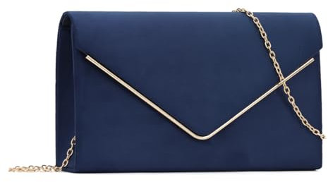 EVEOUT Samt Clutch für Damen Partyhandtasche Samt Abendhandtasche mit Schulter Chian Elegant Samt Umhängetasche für Party Abendessen