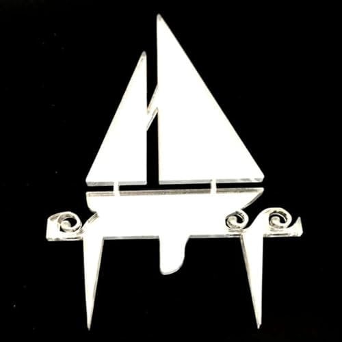Sailing Boat Cake Toppers 10cm