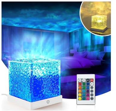 The Three Musketeers Ocean Lamp, Sternenhimmel Projektor Kinder Lavalampe Nachtlicht Kinder, Zimmer Deko Gaming Led Room Decor Frauen&MäDchen&Junge Geschenke Weihnachtsgeschenke, 16 Lichteffekte