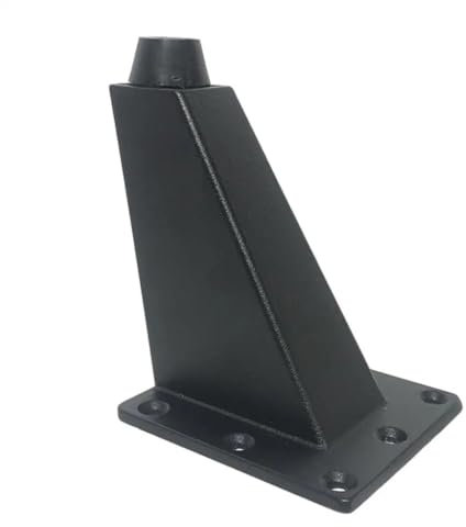 Tacos Elevadores Cama,Elevadores de Cama 2 patas de metal resistentes y antioxidantes for muebles, sofás, sillas, camas, armarios, patas antihumedad, soporte elevador de cama de 8/10 cm.(10cm Black)