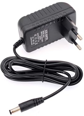 JZK 1.8M DC 9W 9V 1A Adaptateur Secteur pour TP-Link Tapo Wi-FI caméra, Alimentation Remplacement pour Les modèles TP-Link Tapo C100, C110, C211, C310, C320WS, C510W, TC60, TC70 Chargeur Mural
